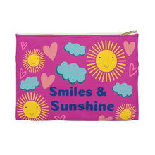 Load image into Gallery viewer, Hello Sunshine Pouch (Purple)