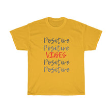 Load image into Gallery viewer, Graphic T-Shirt - Positive Vibes Repeat (Unisex)