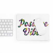 Load image into Gallery viewer, Positive Vibes Mousepad (White)