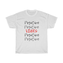 Load image into Gallery viewer, Graphic T-Shirt - Positive Vibes Repeat (Unisex)