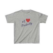 Load image into Gallery viewer, Graphic T-Shirt - I Love Positivity (Youth)