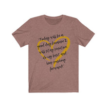 Load image into Gallery viewer, Graphic T-Shirt - Today Good Day gold heart (Unisex)