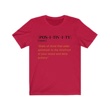 Load image into Gallery viewer, Graphic T-Shirt - Positivity Defined (Unisex)