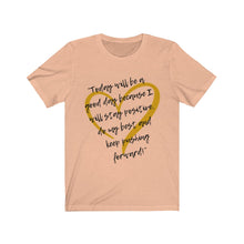 Load image into Gallery viewer, Graphic T-Shirt - Today Good Day gold heart (Unisex)