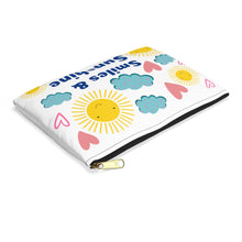Load image into Gallery viewer, Hello Sunshine Pouch (White)