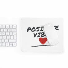 Load image into Gallery viewer, Graphic Design Mousepad - Positive Vibes Heart