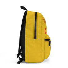 Load image into Gallery viewer, "I Am A World Changer" Backpack (Yellow)