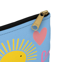 Load image into Gallery viewer, Hello Sunshine Pouch (Blue)