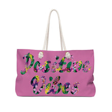 Load image into Gallery viewer, Positive Vibes Floral Tote Bag