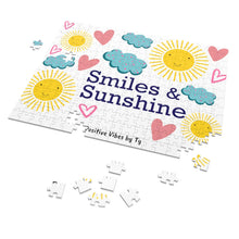 Load image into Gallery viewer, Smiles & Sunshine Puzzle (252 Piece) White