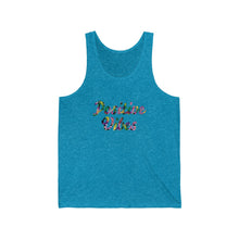Load image into Gallery viewer, Positive Vibes Floral Women's Racerback Tank