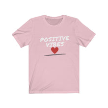Load image into Gallery viewer, Graphic T-Shirt - Positive Vibes Heart (Unisex)