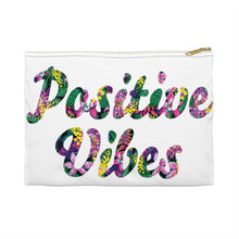 Load image into Gallery viewer, Positive Vibes Supply Pouch (White)