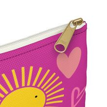 Load image into Gallery viewer, Hello Sunshine Pouch (Purple)