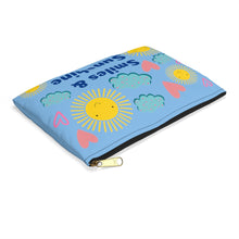 Load image into Gallery viewer, Hello Sunshine Pouch (Blue)