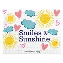 Load image into Gallery viewer, Smiles & Sunshine Puzzle (252 Piece) White