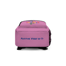 Load image into Gallery viewer, "I Am A World Changer" Backpack (Pink)