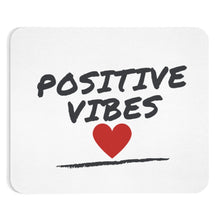 Load image into Gallery viewer, Graphic Design Mousepad - Positive Vibes Heart