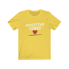 Load image into Gallery viewer, Graphic T-Shirt - Positive Vibes Heart (Unisex)