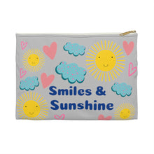 Load image into Gallery viewer, Hello Sunshine Pouch (Gray)