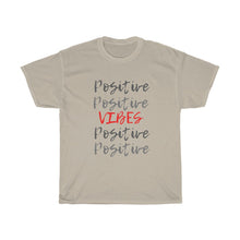 Load image into Gallery viewer, Graphic T-Shirt - Positive Vibes Repeat (Unisex)