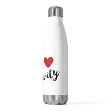 Load image into Gallery viewer, I Love Positivity Water Bottle (20 oz)