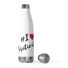 Load image into Gallery viewer, I Love Positivity Water Bottle (20 oz)