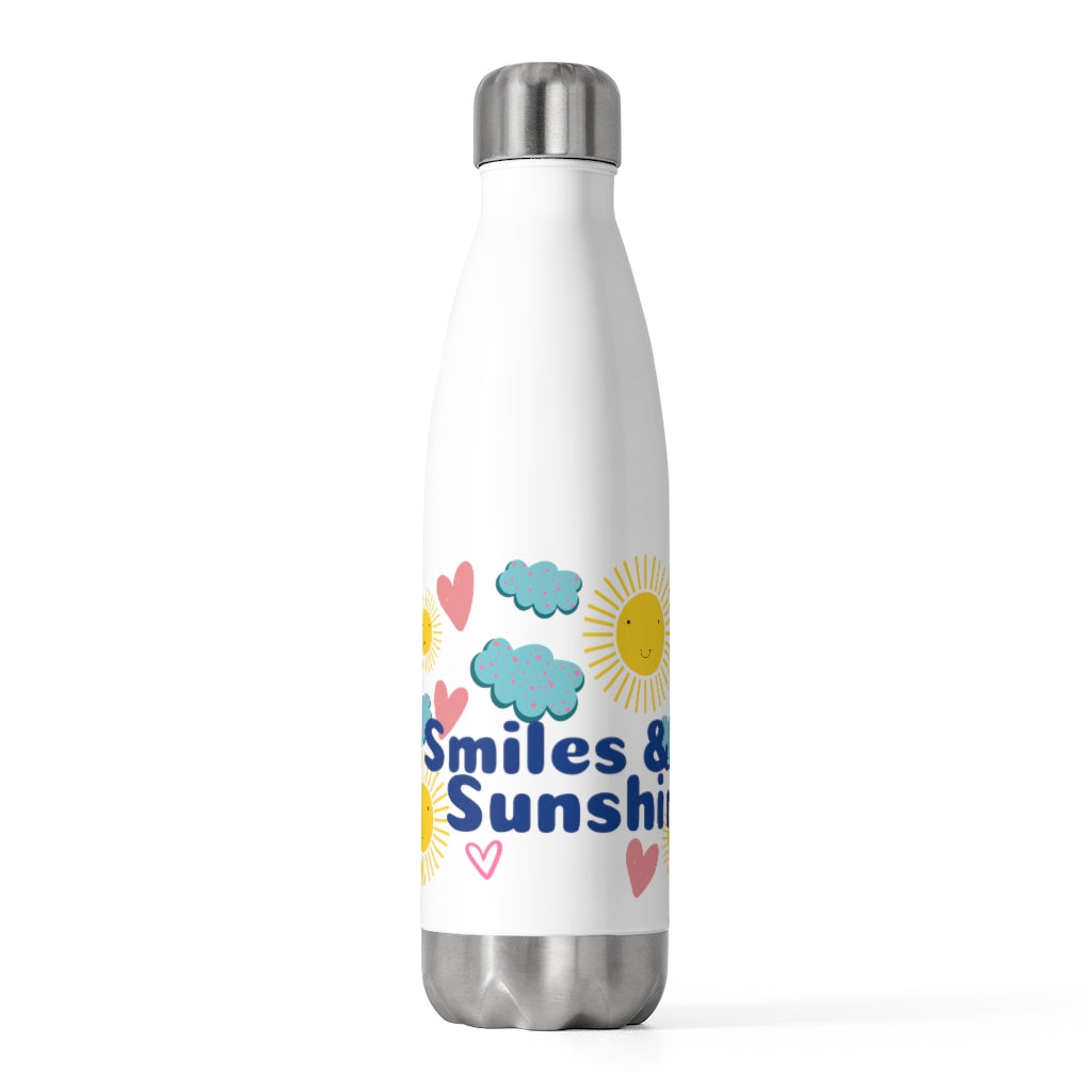 Smiles & Sunshine Water Bottle (20 oz)