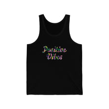 Load image into Gallery viewer, Positive Vibes Floral Women's Racerback Tank