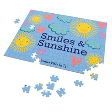 Load image into Gallery viewer, Smiles & Sunshine Puzzle (252 Piece) Blue