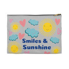 Load image into Gallery viewer, Hello Sunshine Pouch (Gray)