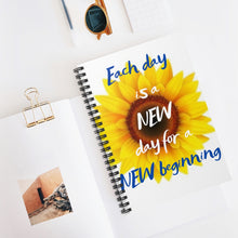 Load image into Gallery viewer, New Day New Beginning Notebook