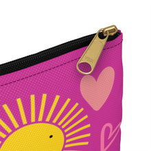 Load image into Gallery viewer, Hello Sunshine Pouch (Purple)