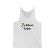 Load image into Gallery viewer, Positive Vibes Floral Women's Racerback Tank