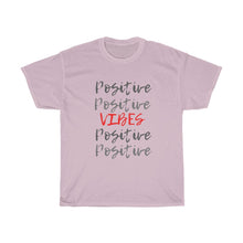 Load image into Gallery viewer, Graphic T-Shirt - Positive Vibes Repeat (Unisex)