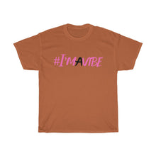 Load image into Gallery viewer, Graphic Design T-Shirt - I'm A Vibe (pink)