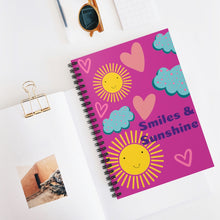 Load image into Gallery viewer, Hello Sunshine Spiral Notebook - Ruled Line