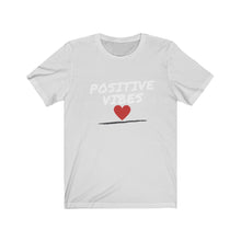 Load image into Gallery viewer, Graphic T-Shirt - Positive Vibes Heart (Unisex)
