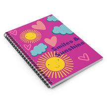Load image into Gallery viewer, Hello Sunshine Spiral Notebook - Ruled Line