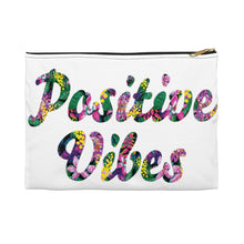 Load image into Gallery viewer, Positive Vibes Supply Pouch (White)