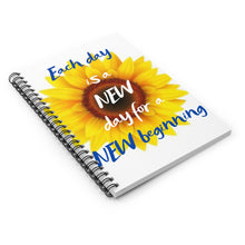 Load image into Gallery viewer, New Day New Beginning Notebook
