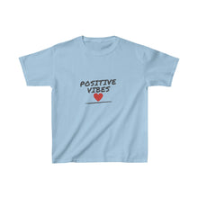 Load image into Gallery viewer, Graphic T-Shirt - Positive Vibes Heart (Youth)