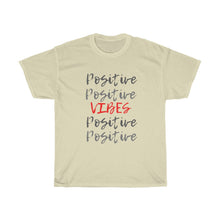 Load image into Gallery viewer, Graphic T-Shirt - Positive Vibes Repeat (Unisex)