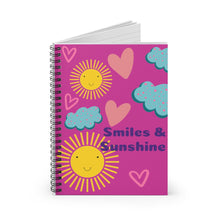 Load image into Gallery viewer, Hello Sunshine Spiral Notebook - Ruled Line