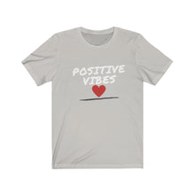 Load image into Gallery viewer, Graphic T-Shirt - Positive Vibes Heart (Unisex)