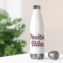 Load image into Gallery viewer, Positive Vibes Water Bottle (20 oz)
