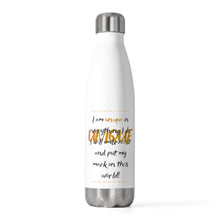 Load image into Gallery viewer, l Am Unique Water Bottle (20 oz)
