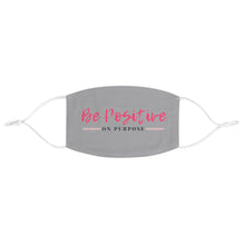 Load image into Gallery viewer, Graphic Design Mask - Be Positive on Purpose
