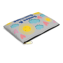 Load image into Gallery viewer, Hello Sunshine Pouch (Gray)