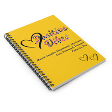 Load image into Gallery viewer, Uniquely Inspired Spiral Notebook - Ruled Line (Yellow)